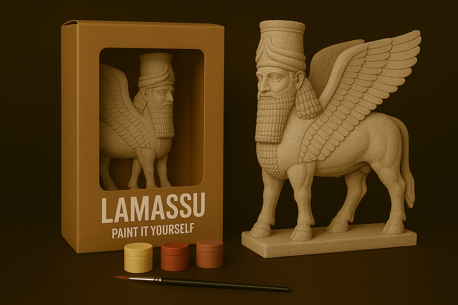 Lamassu – Paint-It-Yourself