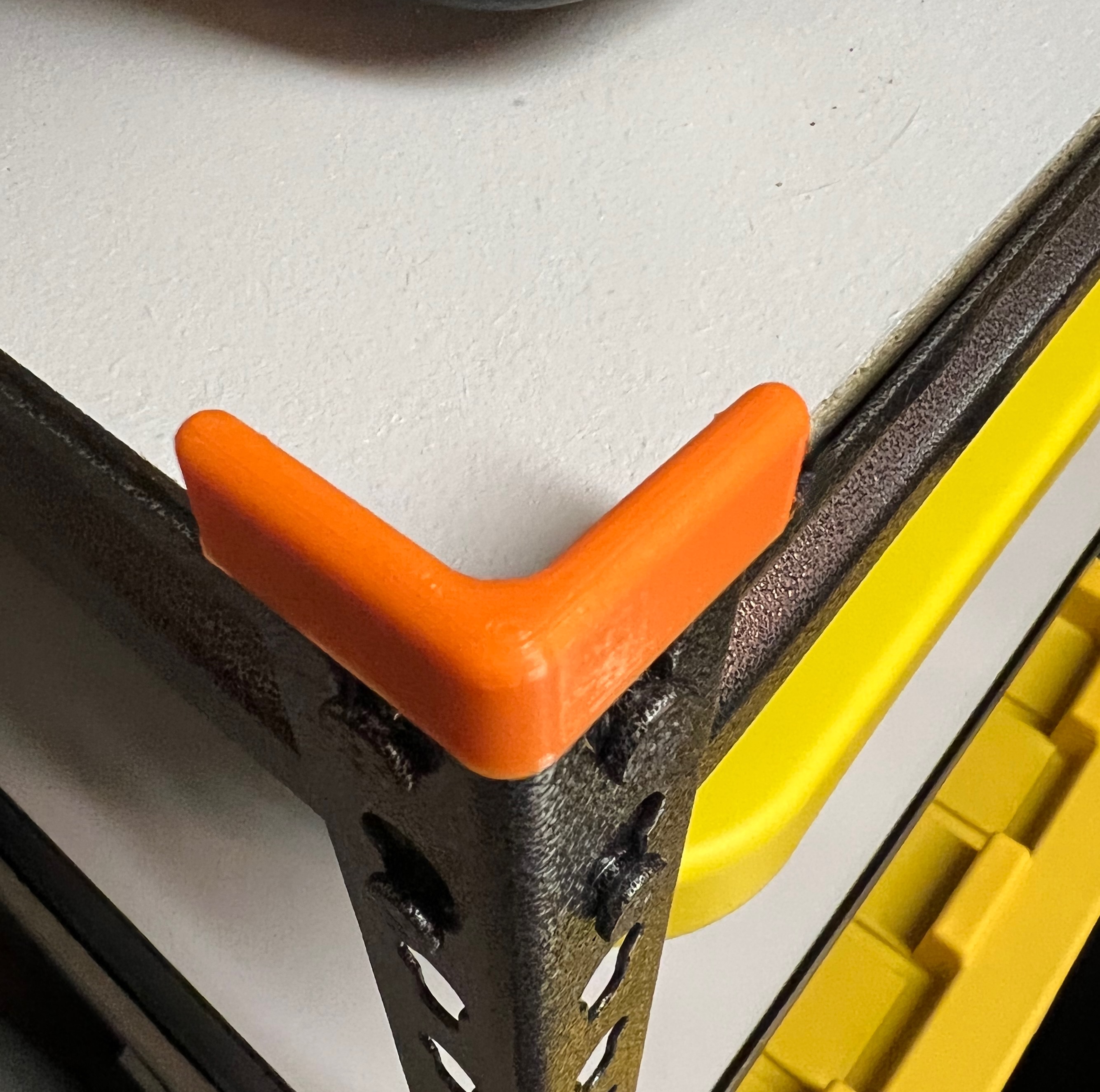 "Project Source" Steel Heavy Duty Shelving Cap by Handy Handcrafts