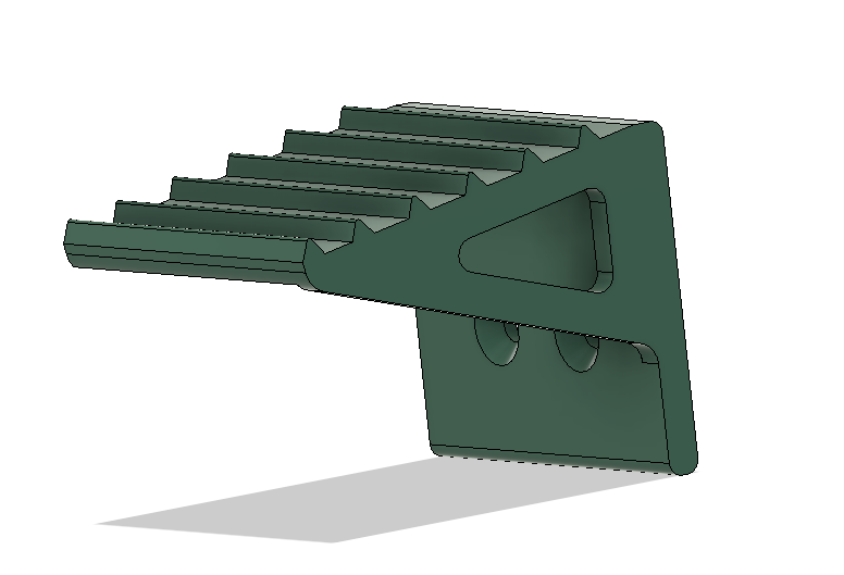 Parametric Handless door opener - Fusion360 model