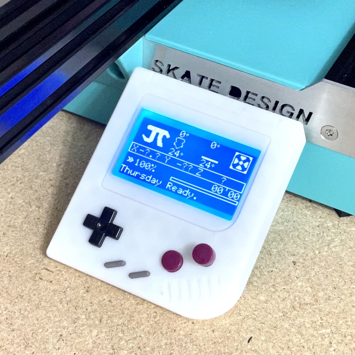 12864 LCD Game Boy Case