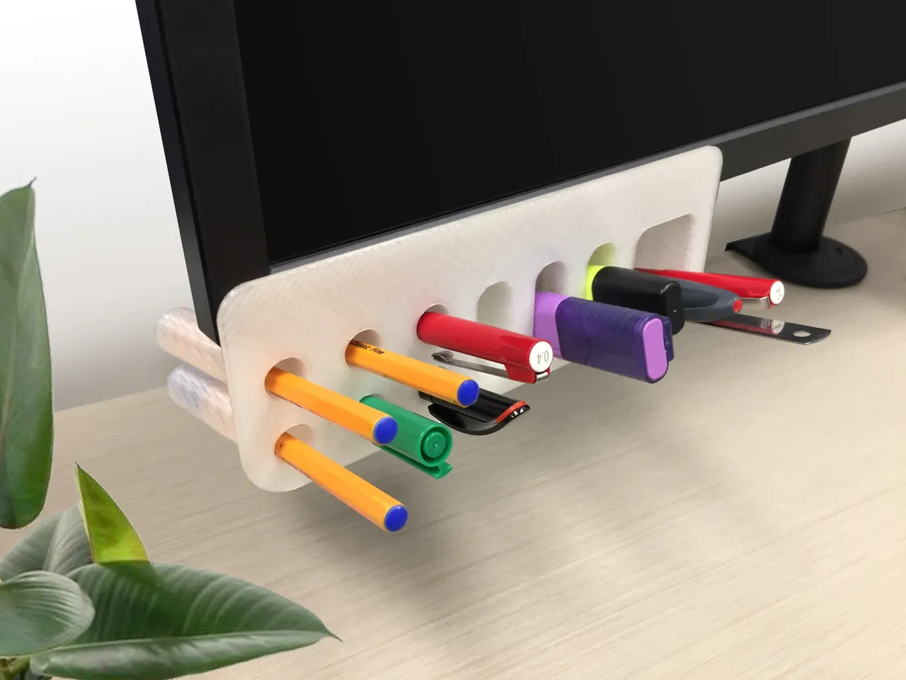 Desk Organizer, Pen Holder by Extrutim, Download free STL model