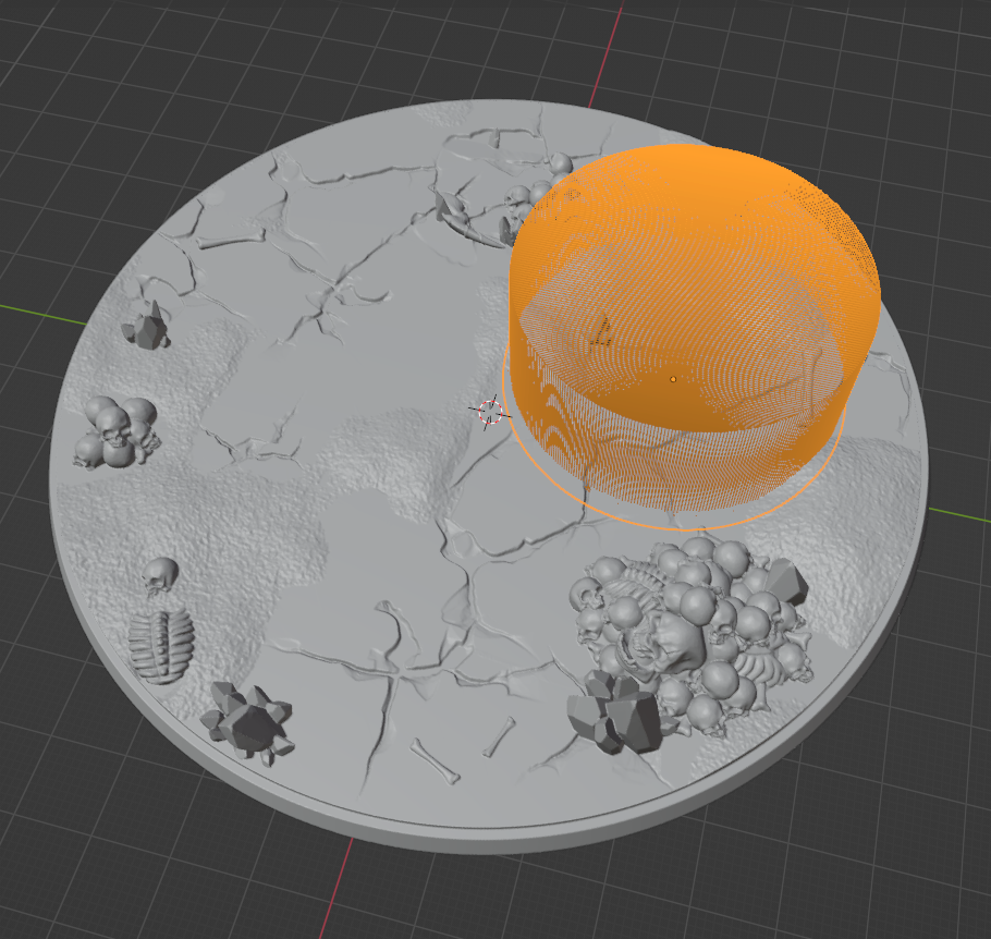 Miniature Base Meshes for Mixing
