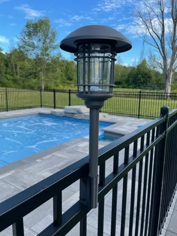 Solar Light Fence Bracket Mount