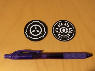 Wearable SCP badge by Viridi