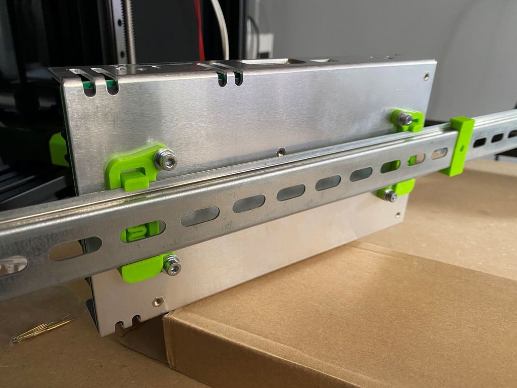 Din rail mount by Christian Pedersen | Download free STL model ...