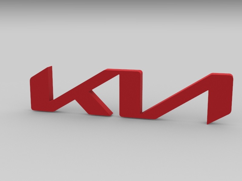 Kia keychain new logo door opener / portachiavi