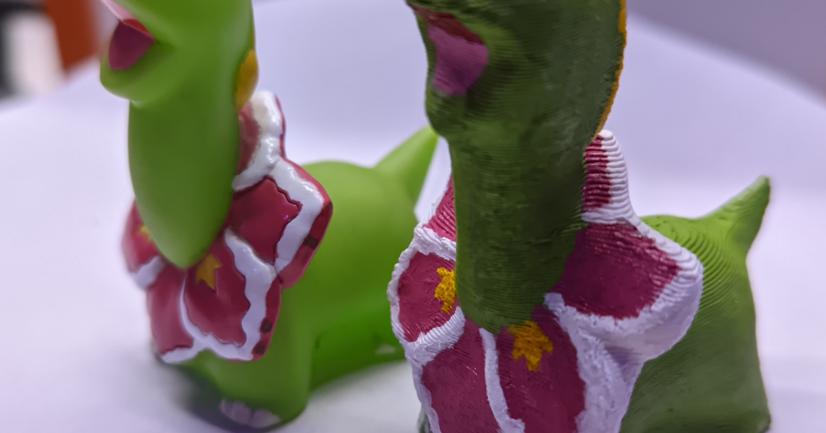 Pokemon Meganium by TwoDragons | Download free STL model | Printables.com