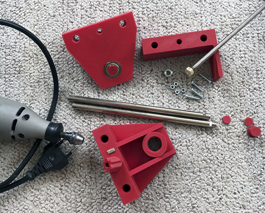 Miniatura 2 do modelo 3D Micro Lathe Dremel
