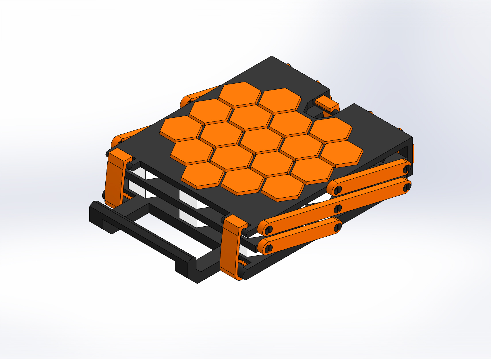 Miniatura 4 do modelo 3D HexBox -folding container-