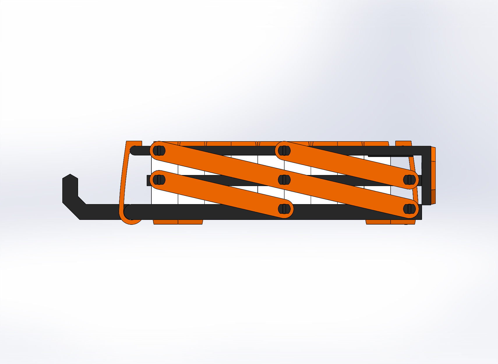 Miniatura 5 do modelo 3D HexBox -folding container-