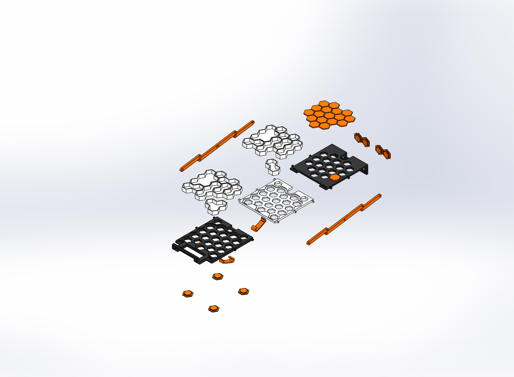 Miniatura 7 do modelo 3D HexBox -folding container-