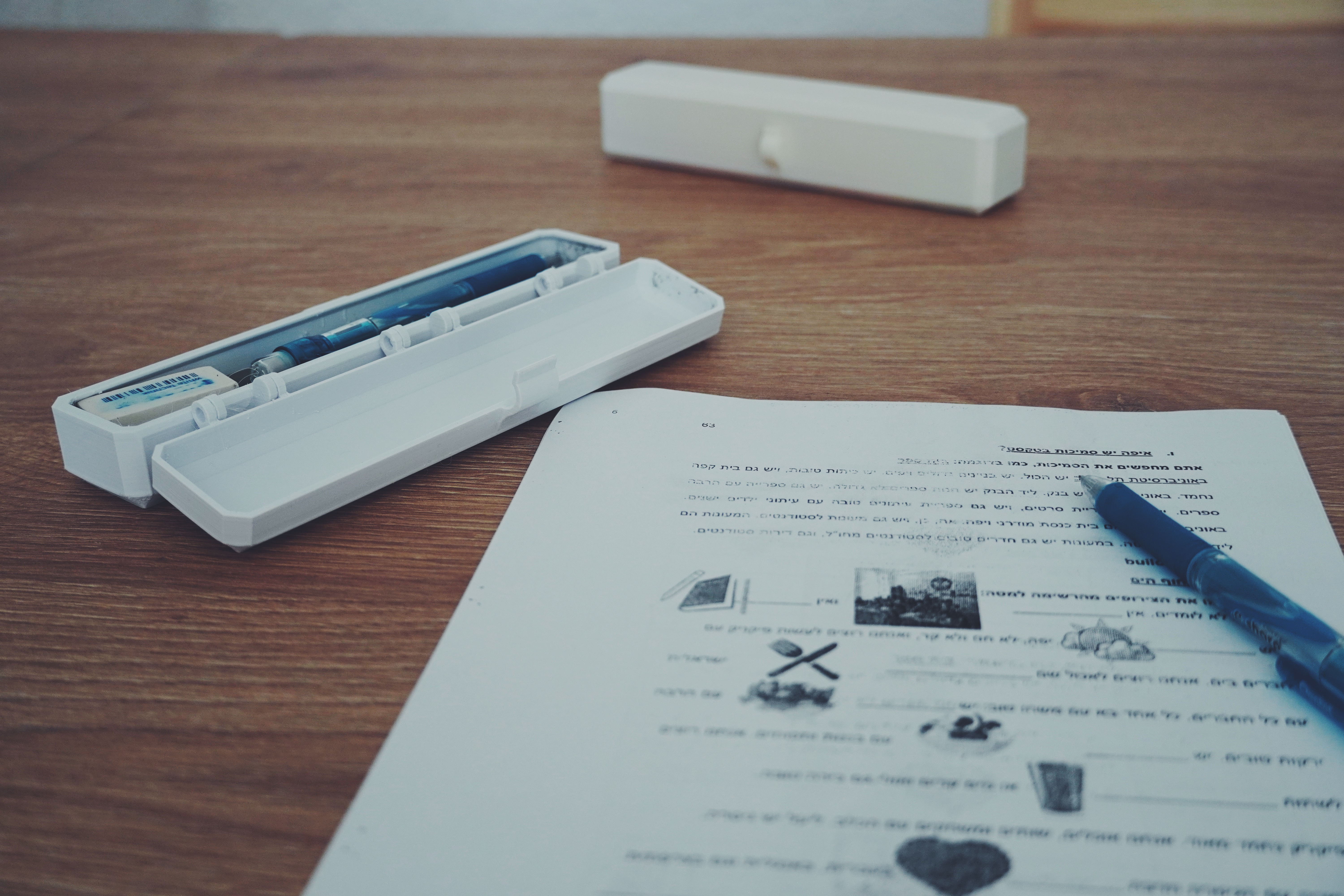 Clicky Pencil Box, Fully Printable ✏️ 🎉