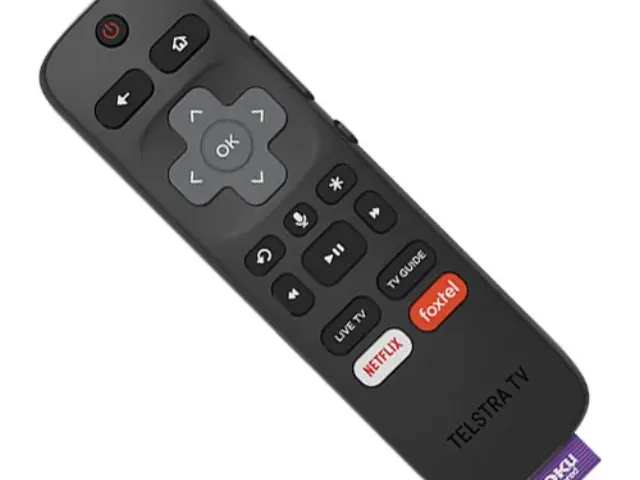 Telstra TV (roku) enhanced remote battery cover