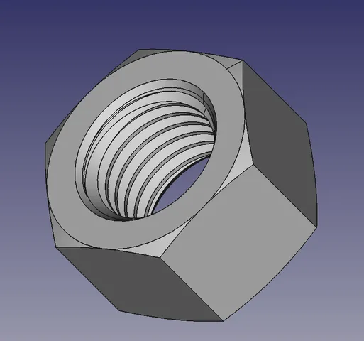 M16 Nut (ISO 4032 Style 1)