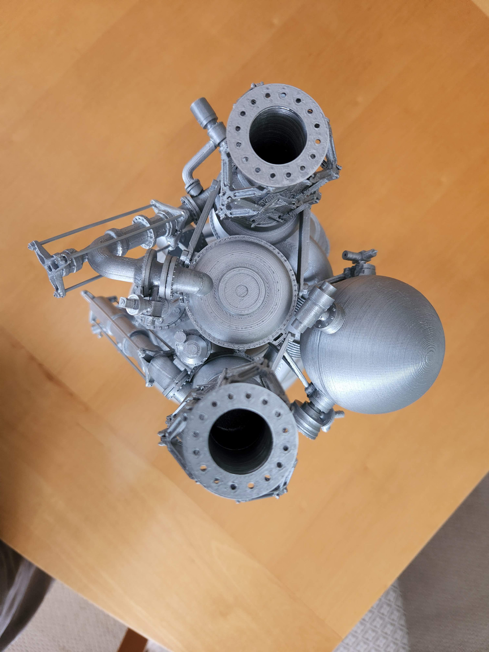 J2 Rocket Engine by grimmdp Download free STL model