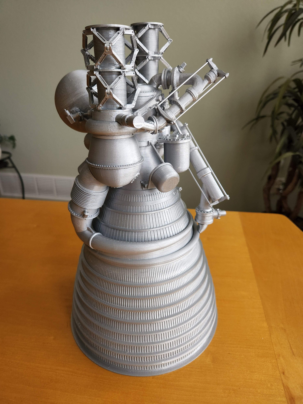 J2 Rocket Engine by grimmdp Download free STL model