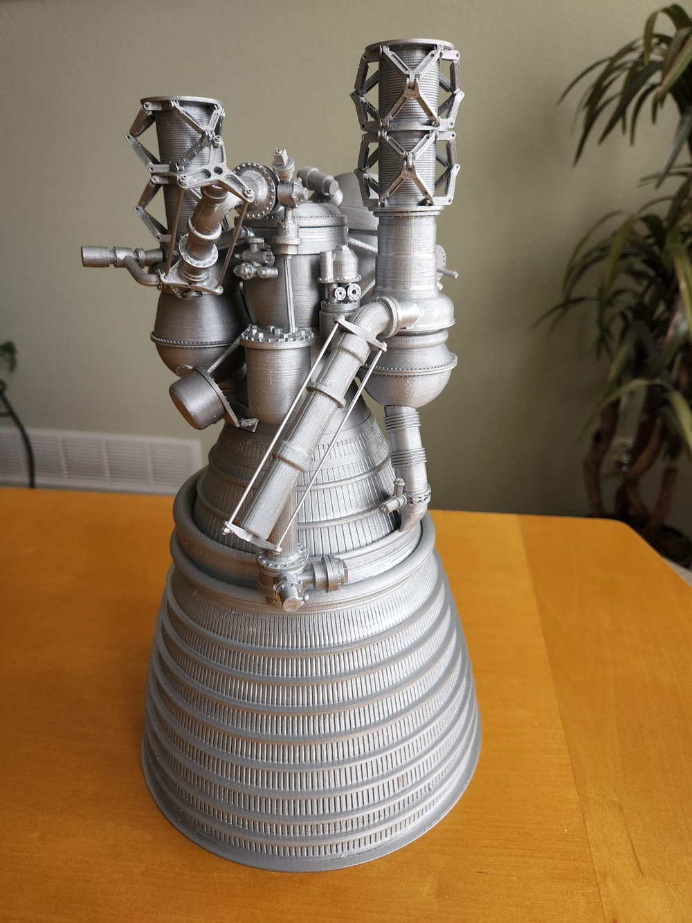 J2 Rocket Engine by grimmdp Download free STL model