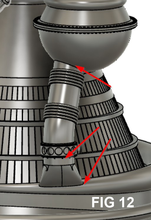 Miniatura 22 do modelo 3D J-2 Rocket Engine
