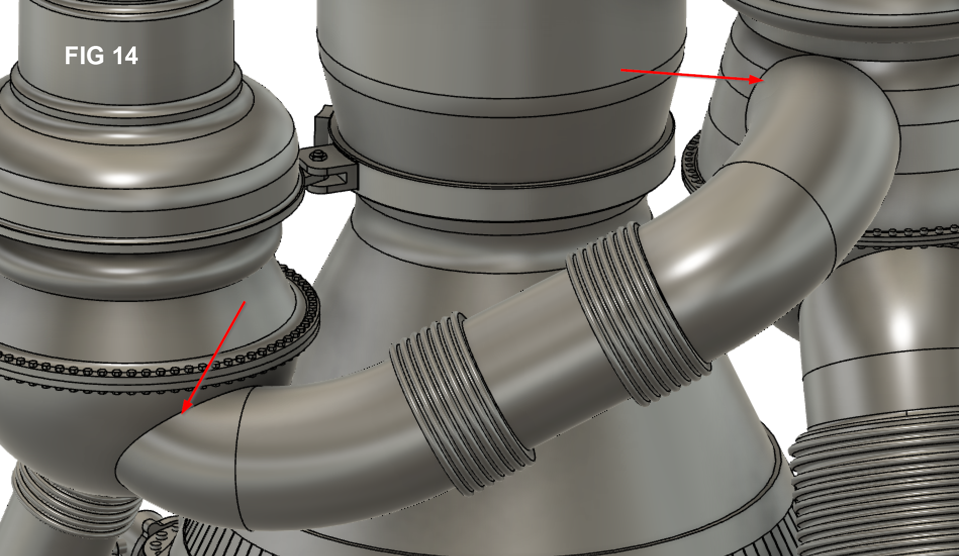 Miniatura 24 do modelo 3D J-2 Rocket Engine