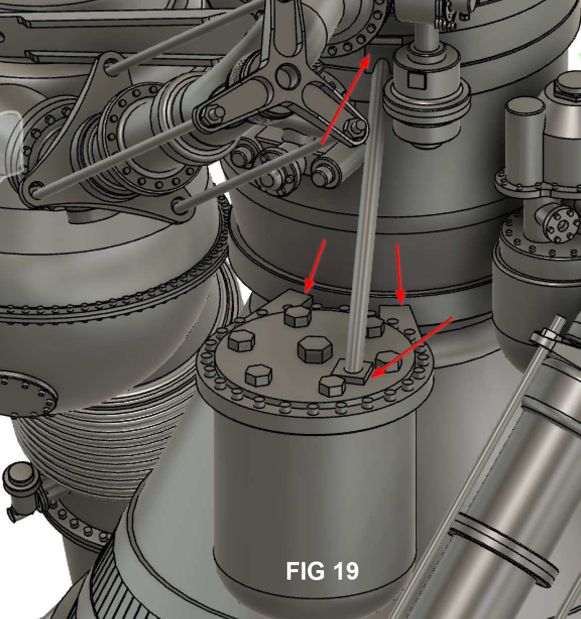 Miniatura 29 do modelo 3D J-2 Rocket Engine