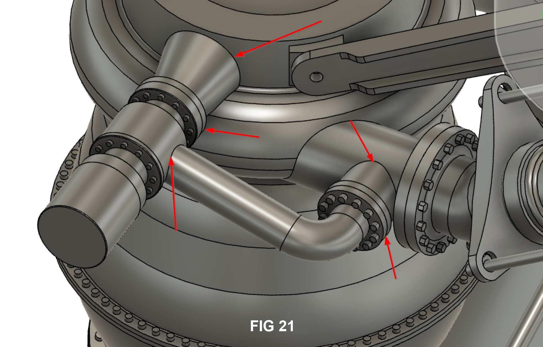 Miniatura 31 do modelo 3D J-2 Rocket Engine