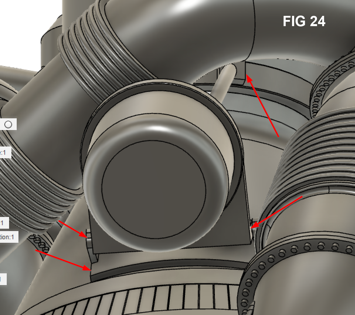 Miniatura 34 do modelo 3D J-2 Rocket Engine