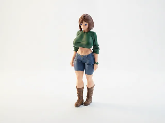 Female Figure Statue Character 3D Printable