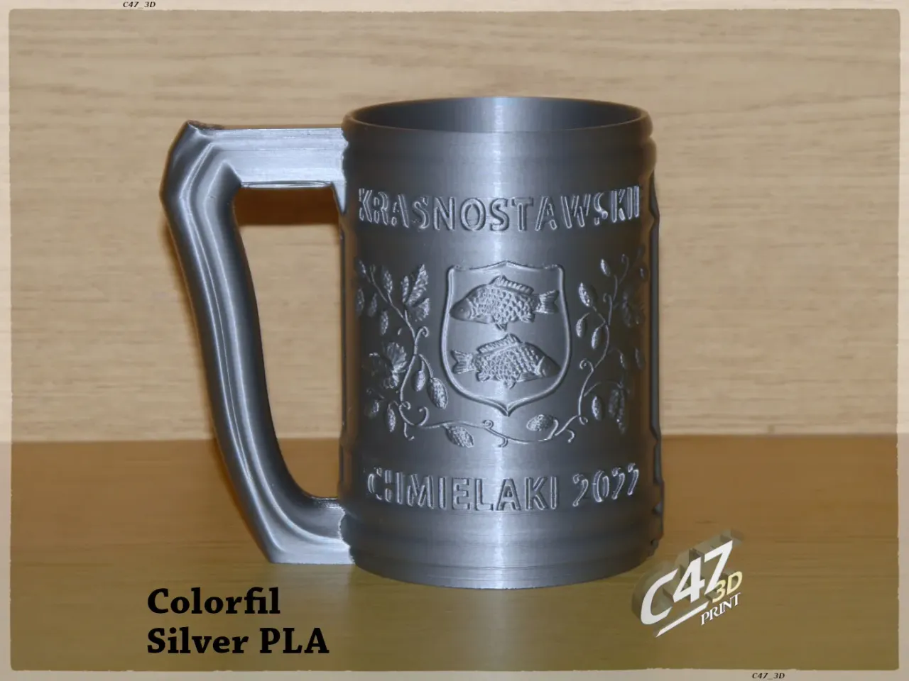 Beer mug 3D model 3D printable