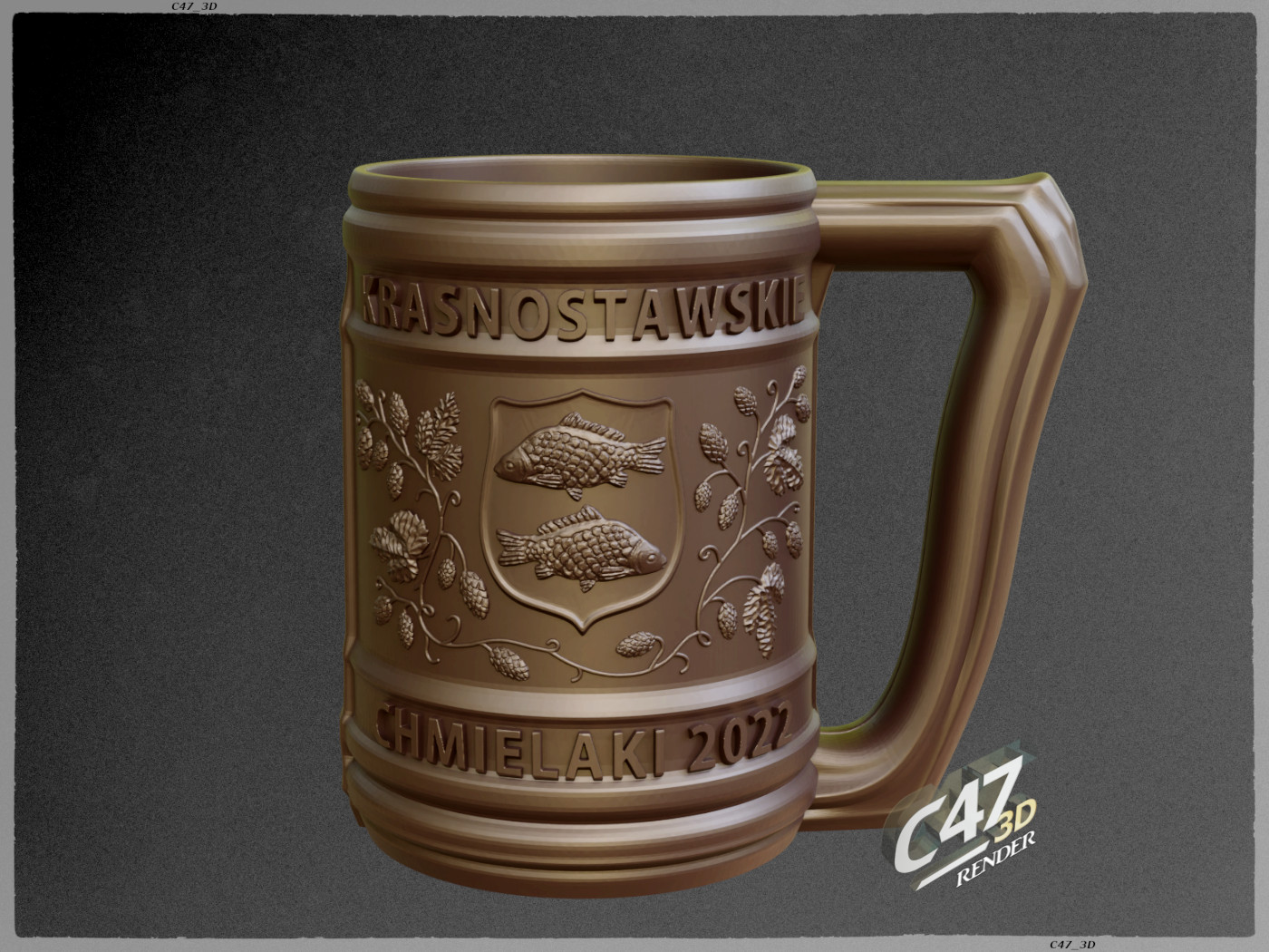 Beer Mug - Chmielaki 2022 by C47_3d | Download free STL model |  Printables.com