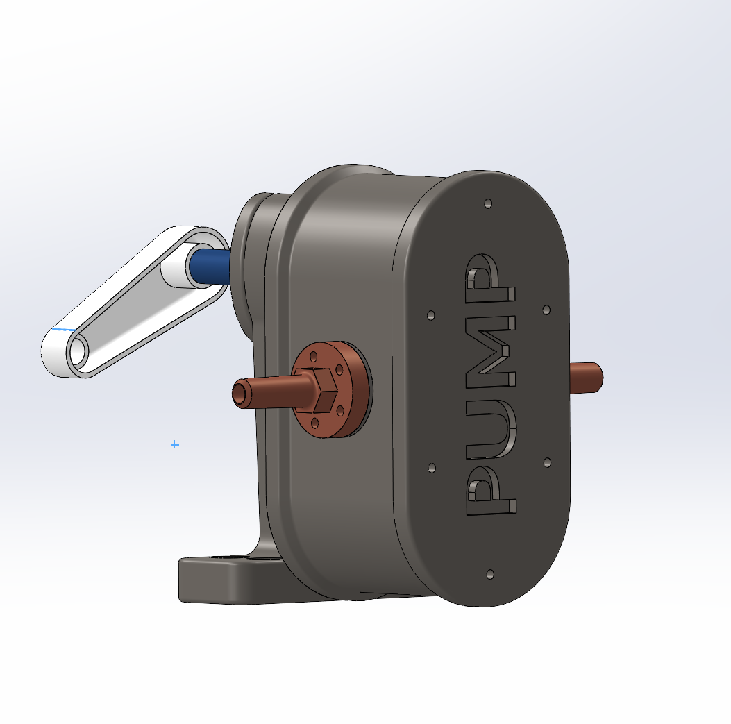 Mock Industrial Flange 12mm Pipe Prop