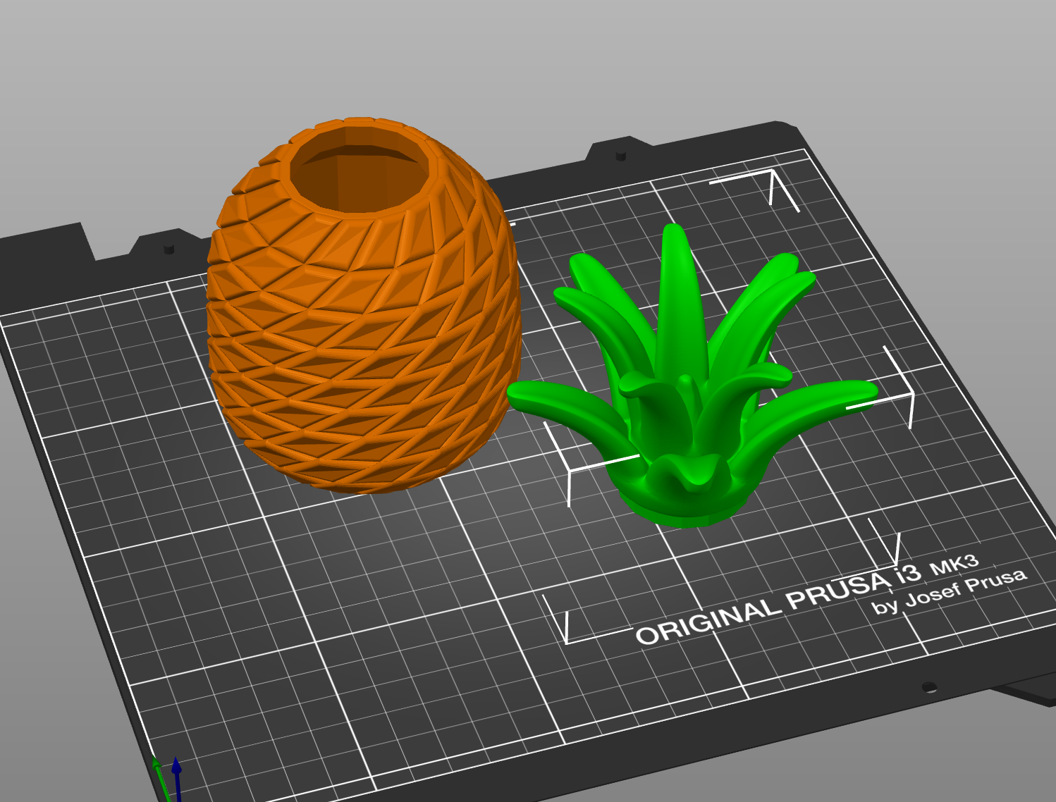 Pineapple container by guzzlo download free stl model printables