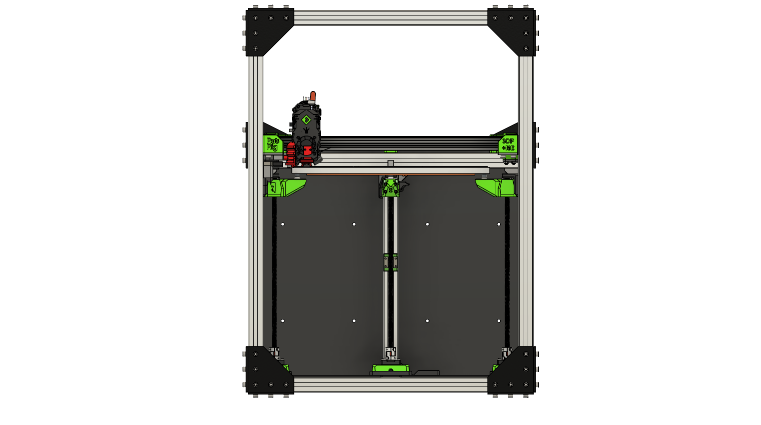 3DPandME stylised VCore3.1 OpenFront idlers