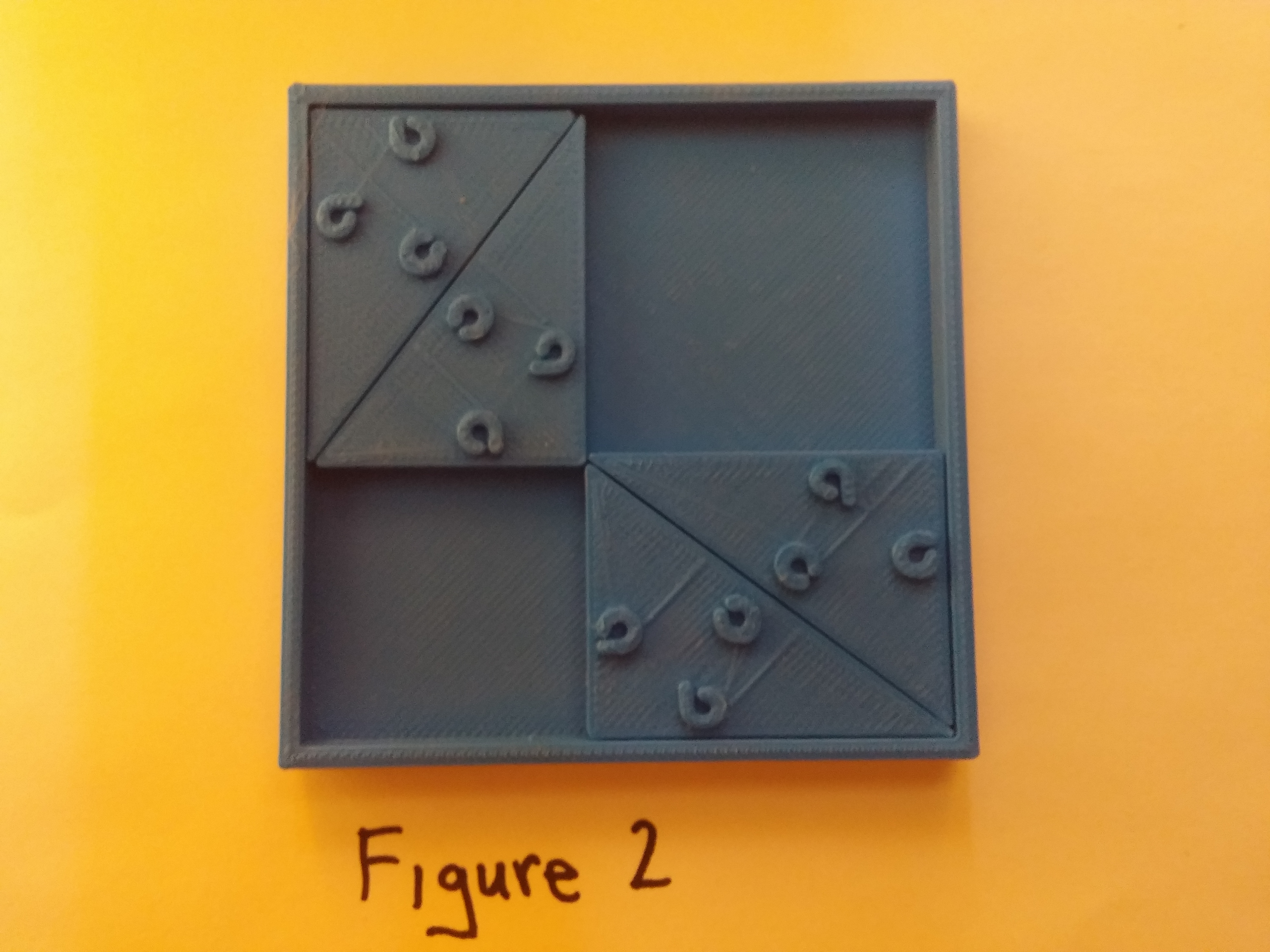 Miniatura 3 do modelo 3D Pythagorean Theorem Proof