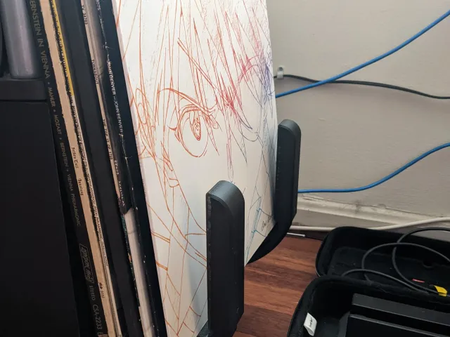 Vertical Vinyl Record Storage (Customizable)
