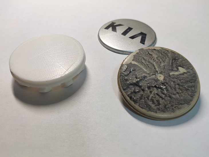 Cap for KIA Alloy Wheel by mishkin2 Download free STL model