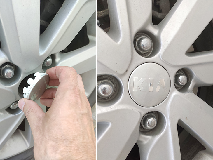 Cap for KIA Alloy Wheel