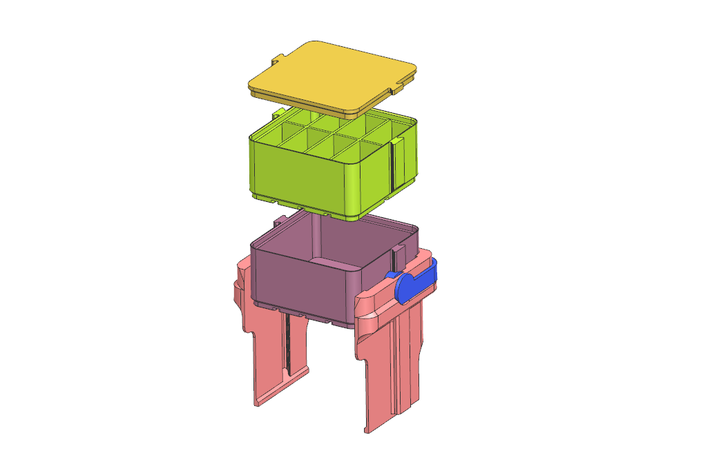 Stackable Sorting Box Stack By Jl Design Download Free Stl Model