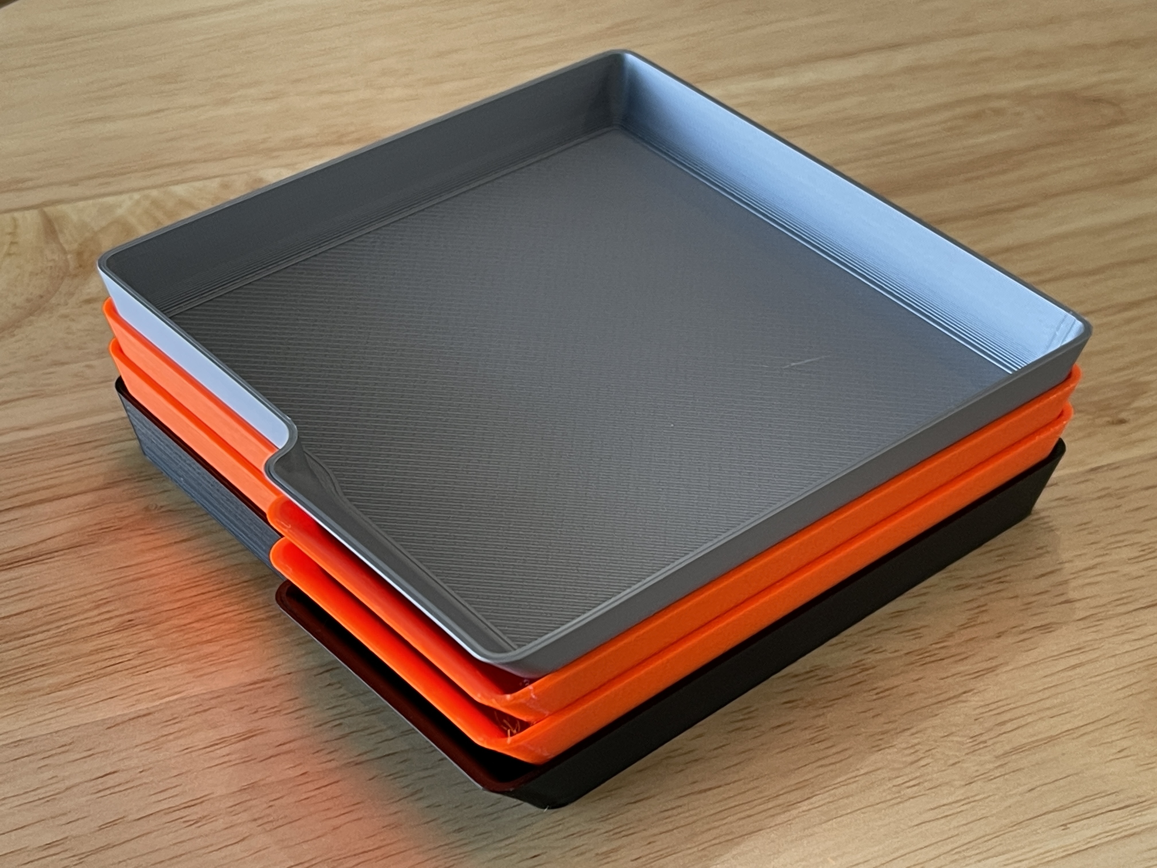 Stackable Sorting Tray, Parametric Sizing