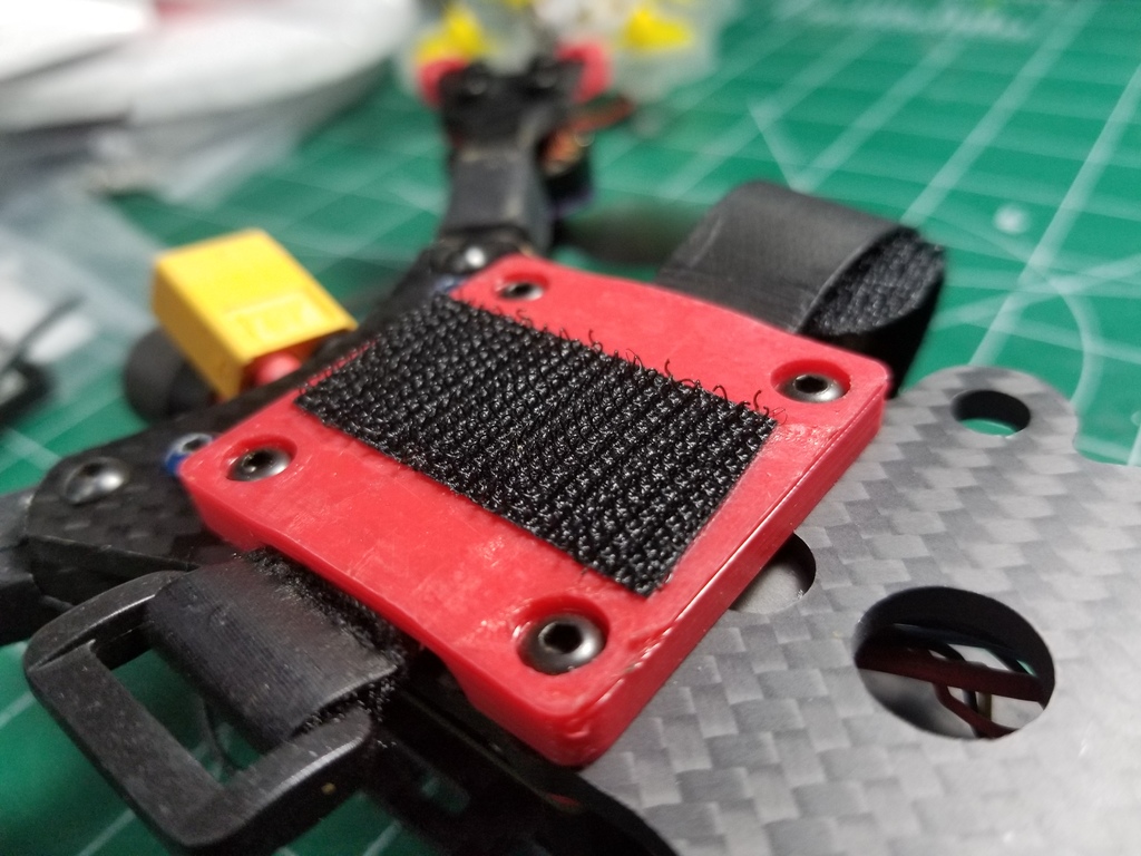 Battery strap plate for Floss2