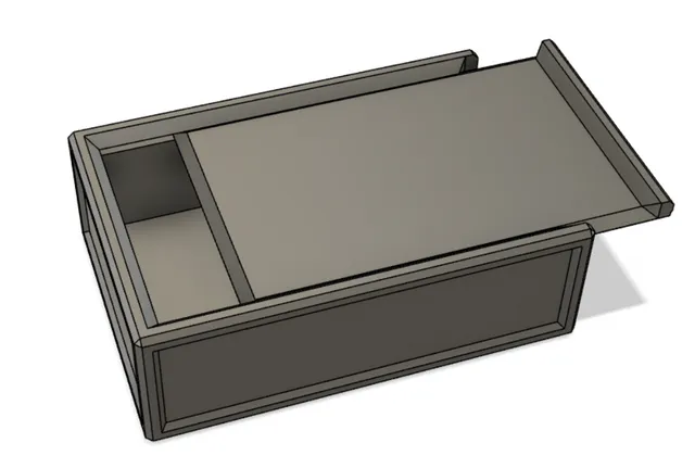 Sliding Lid Box