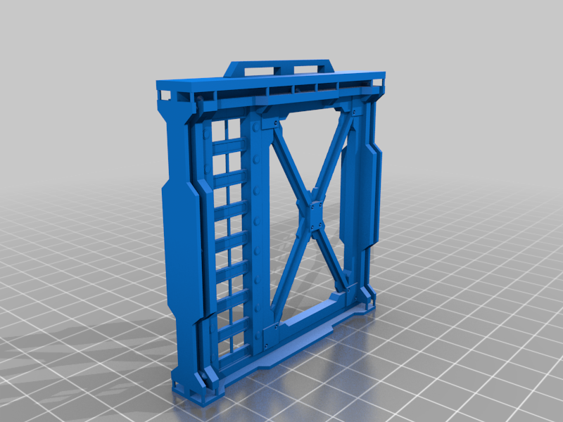 Miniatura 3 do modelo 3D Old school bulkheads