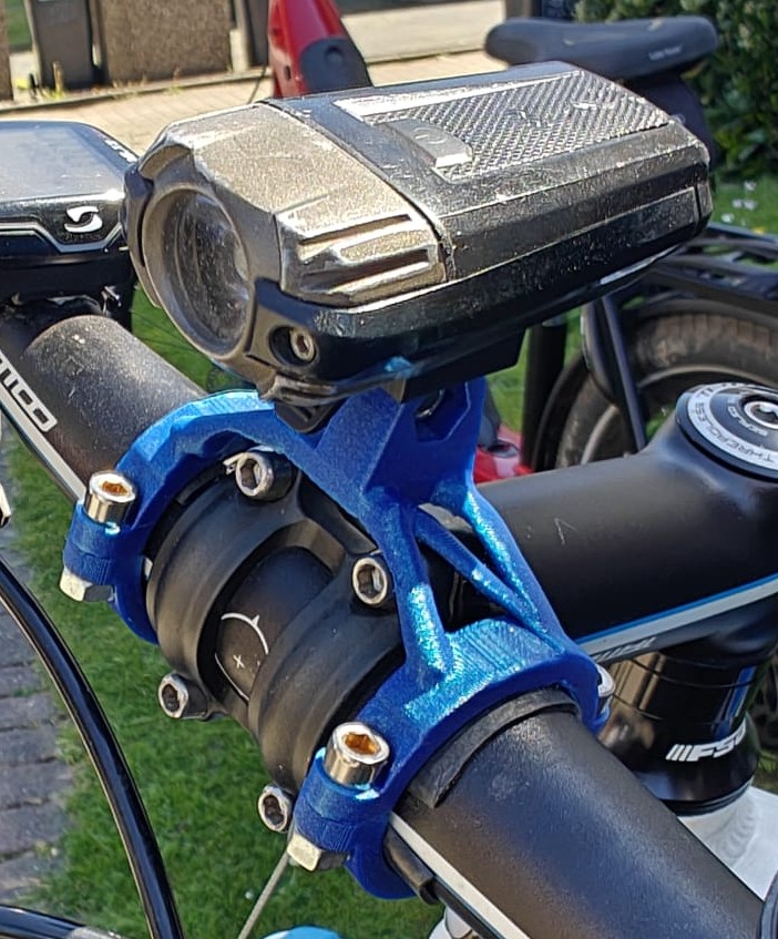 Bike Lamp Holder organic - Fahrradlampenhalter organisch
