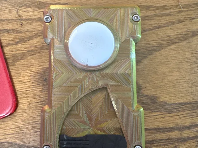 Modular Wallet, AirTag, stronger rails, finger cutout