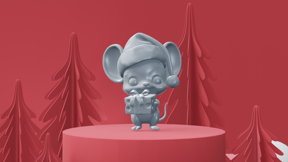 Miniatura 2 do modelo 3D Chibi Mose