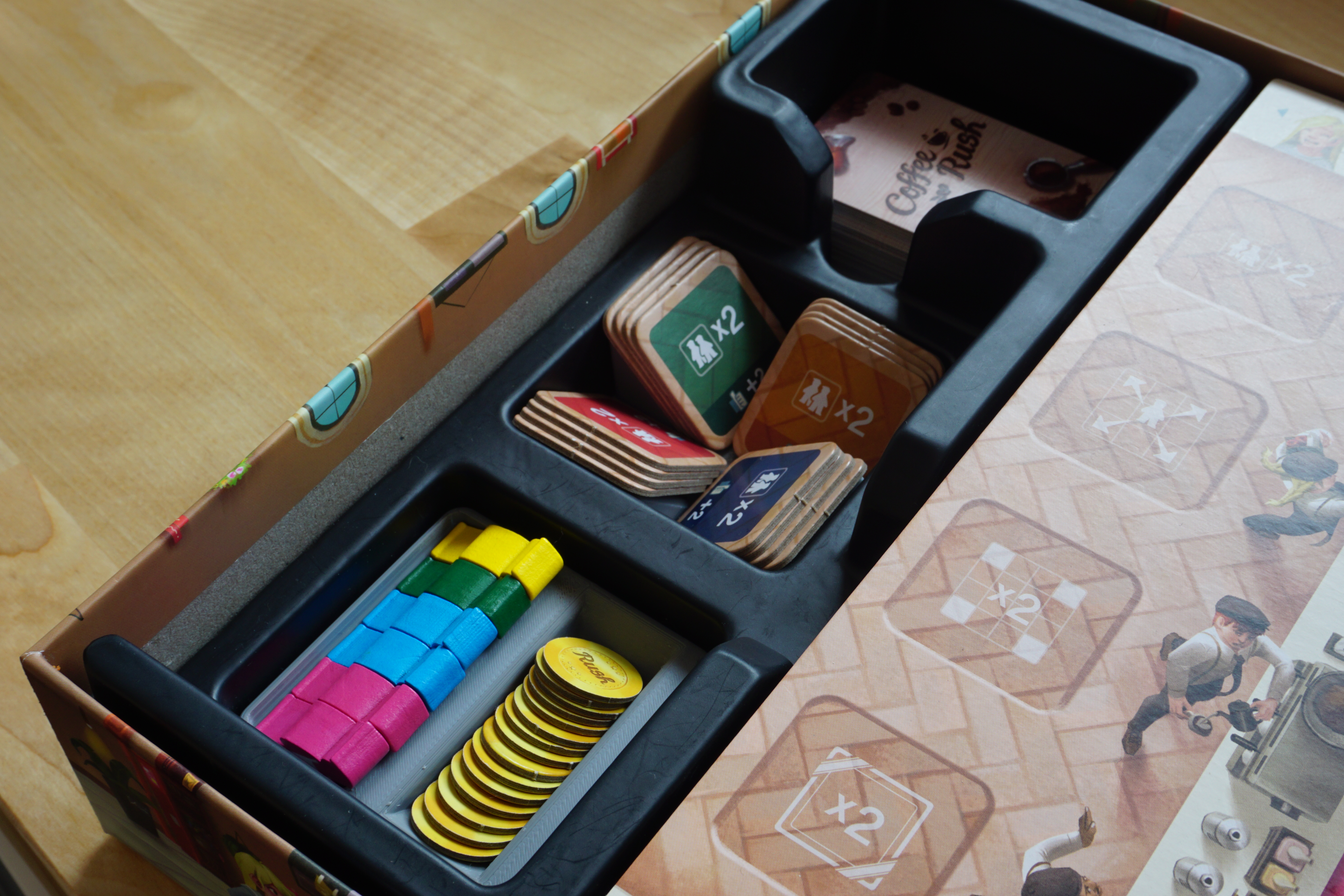 Coffe Rush Box Organizer (Base Game)