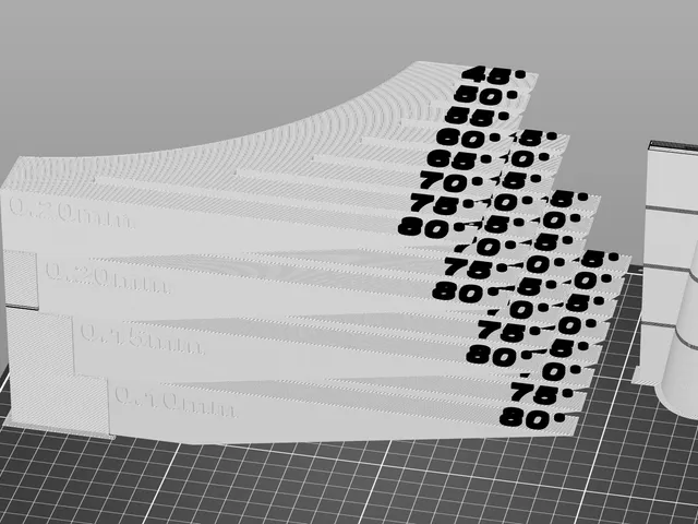 Overhang Test with Variable Layer Height