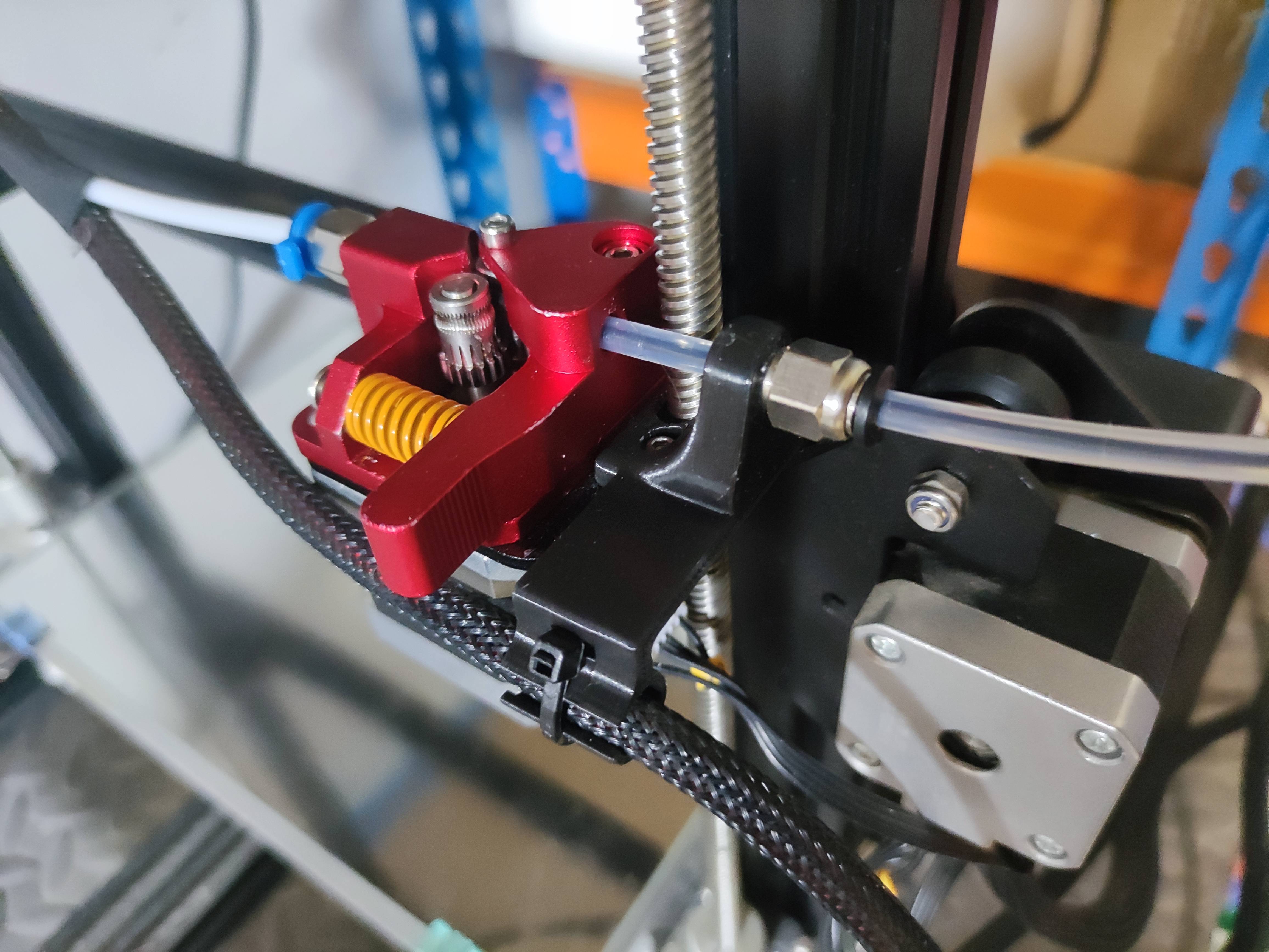 CR-10s Filament Guide for Dual Metal Extruder
