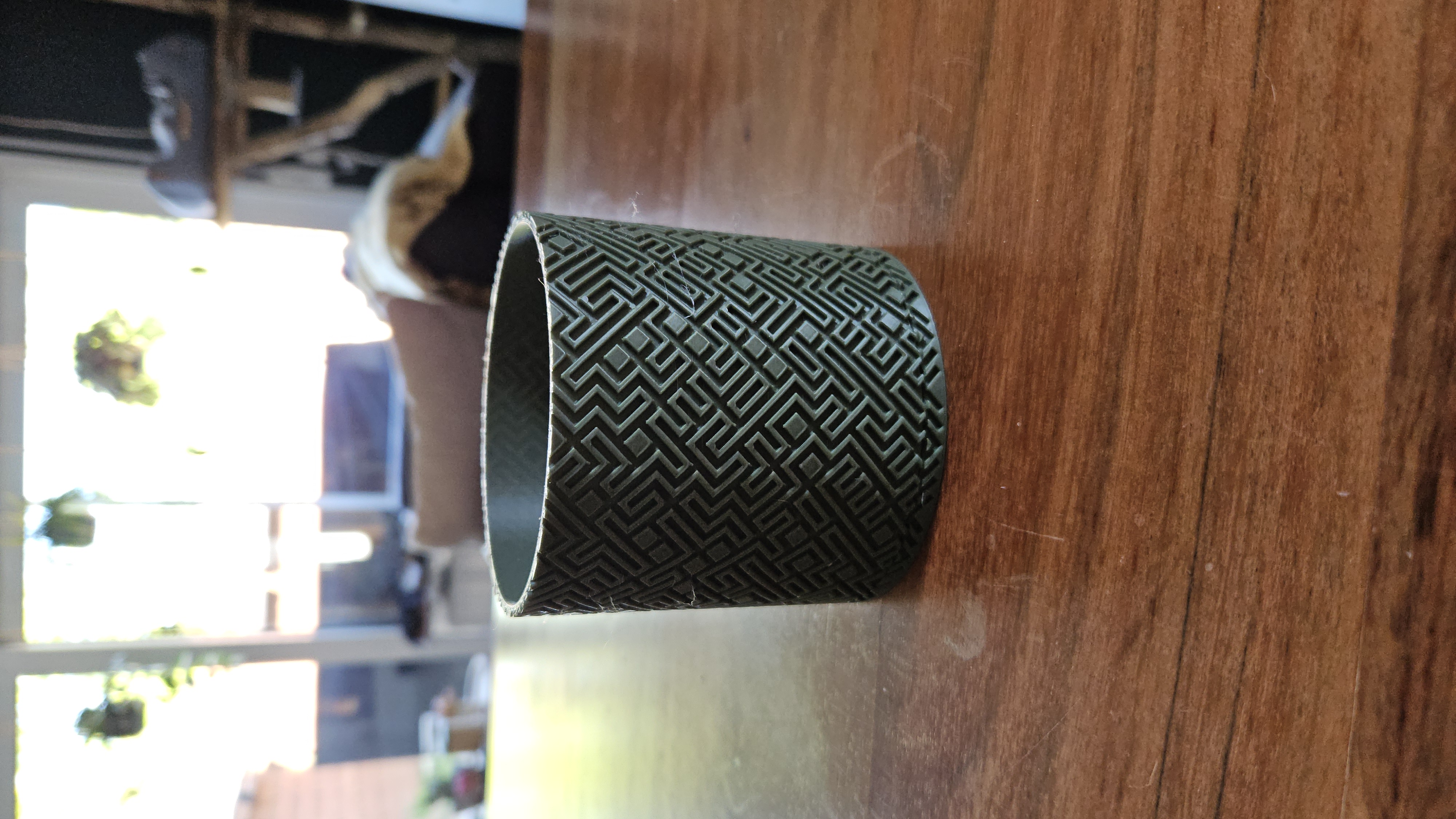 Miniatura 5 do modelo 3D Maze Pattern Planter