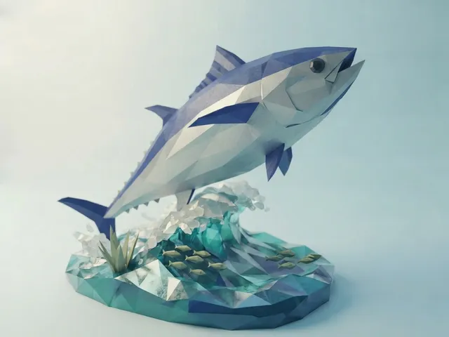 Low Poly Tuna
