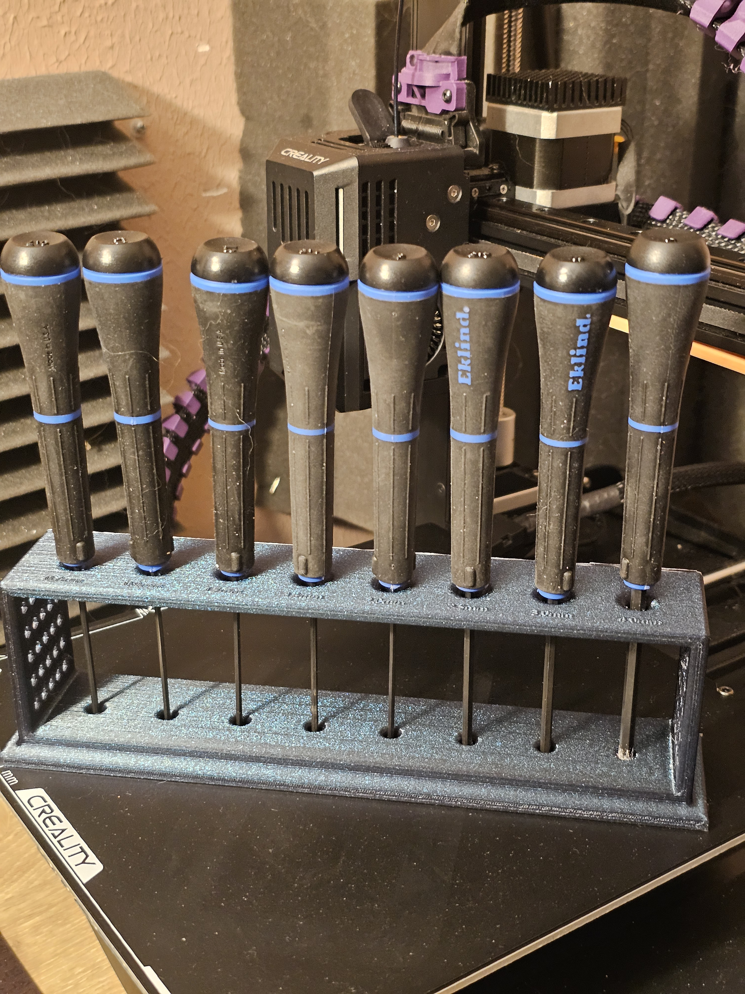 8 Piece Eklind Hex Driver Stand